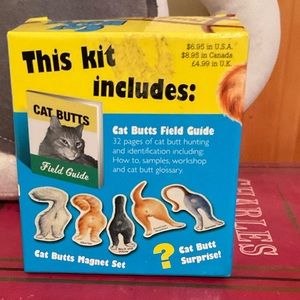 Cat Butts Magnet Set